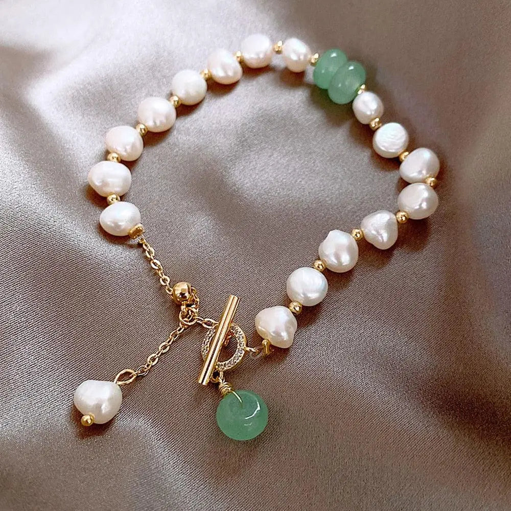 Elegant Sea Pearl Bracelet