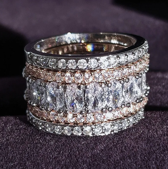 Simple Fashion Stone Ring for women