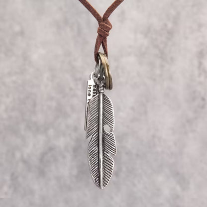 Whispered Feather Heritage Necklace