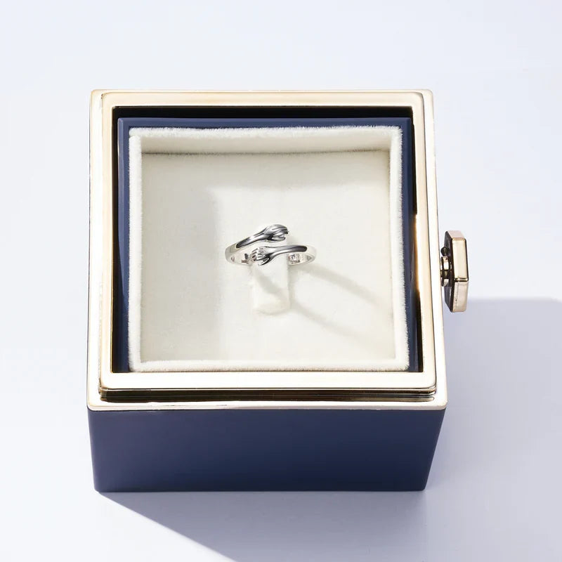 Rose Box & Hug Ring