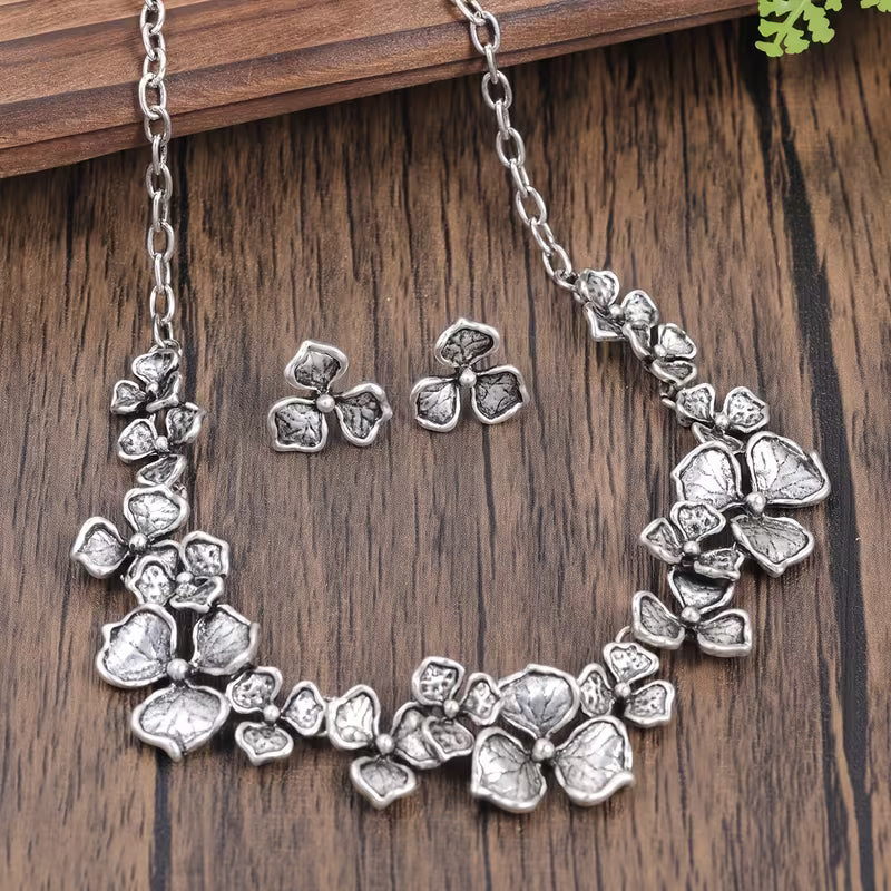Vintage Blossom Harmony Necklace Set