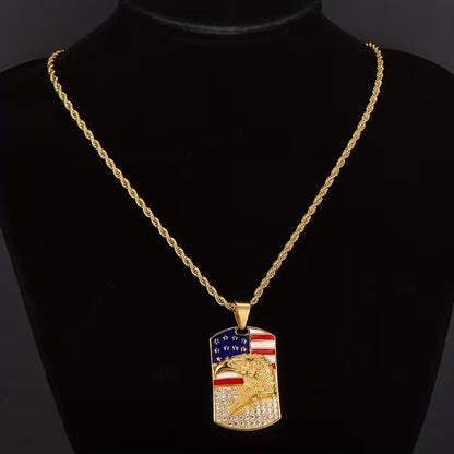 Celestial Liberty Heirloom Star Pendant Necklace