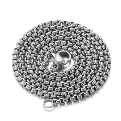Unisex Stainless Steel Chain Necklace