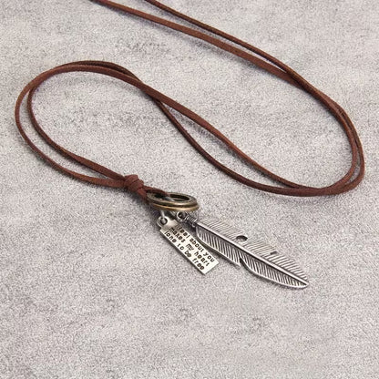Whispered Feather Heritage Necklace