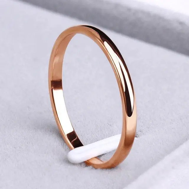 Two-Tone Gold & Silver Simple Ring