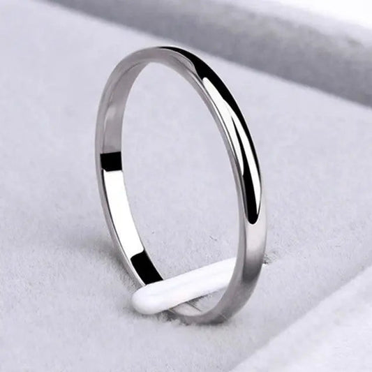 Two-Tone Gold & Silver Simple Ring