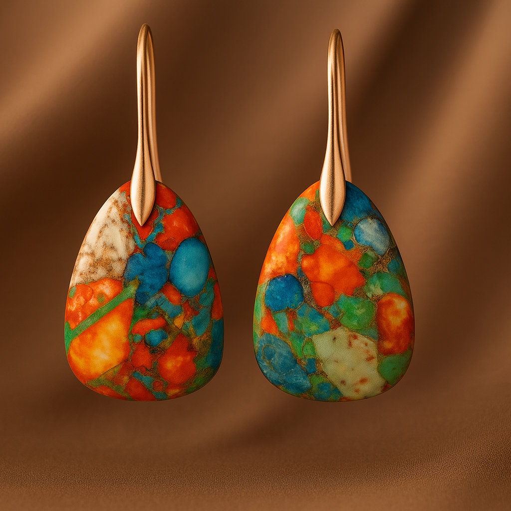 Aristea - Vibrant Tropical Earrings