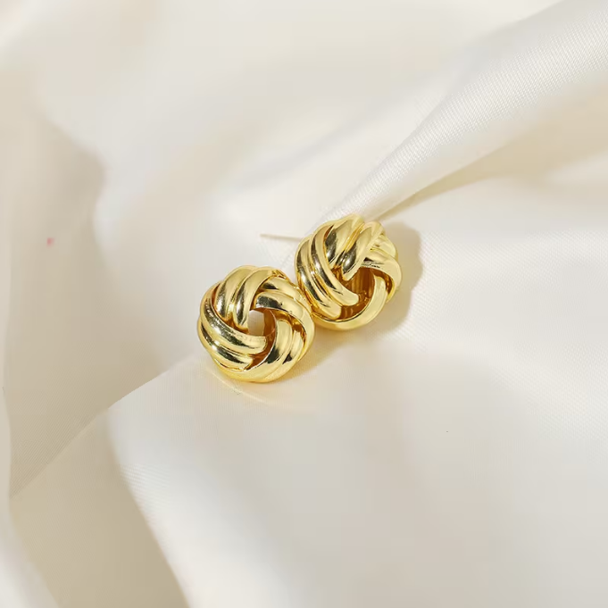 Classic Elegance Knot Earrings