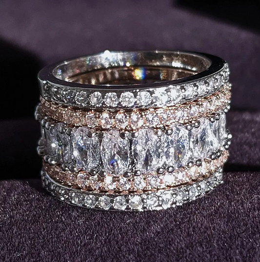 Simple Fashion Stone Ring for women