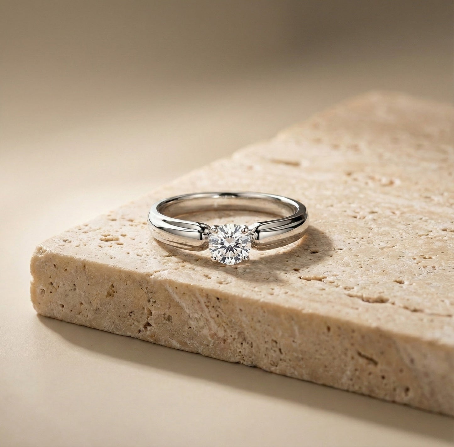 Timeless Brilliance Solitaire Ring