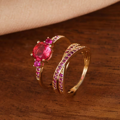 Crimson Grace Classic Ring Set