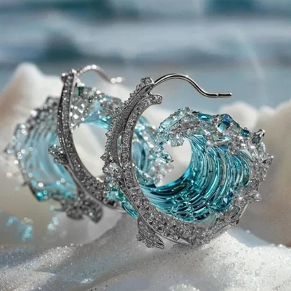 Ocean’s Wave Earrings