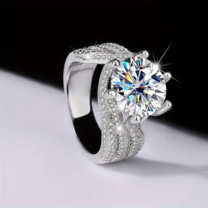 Juliette | Vintage Wavy Zirconium Ring